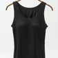 Full Size Wide Strap Modal Tank with Bra