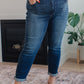 Amber Mid Rise Cuffed Slim Fit Jeans