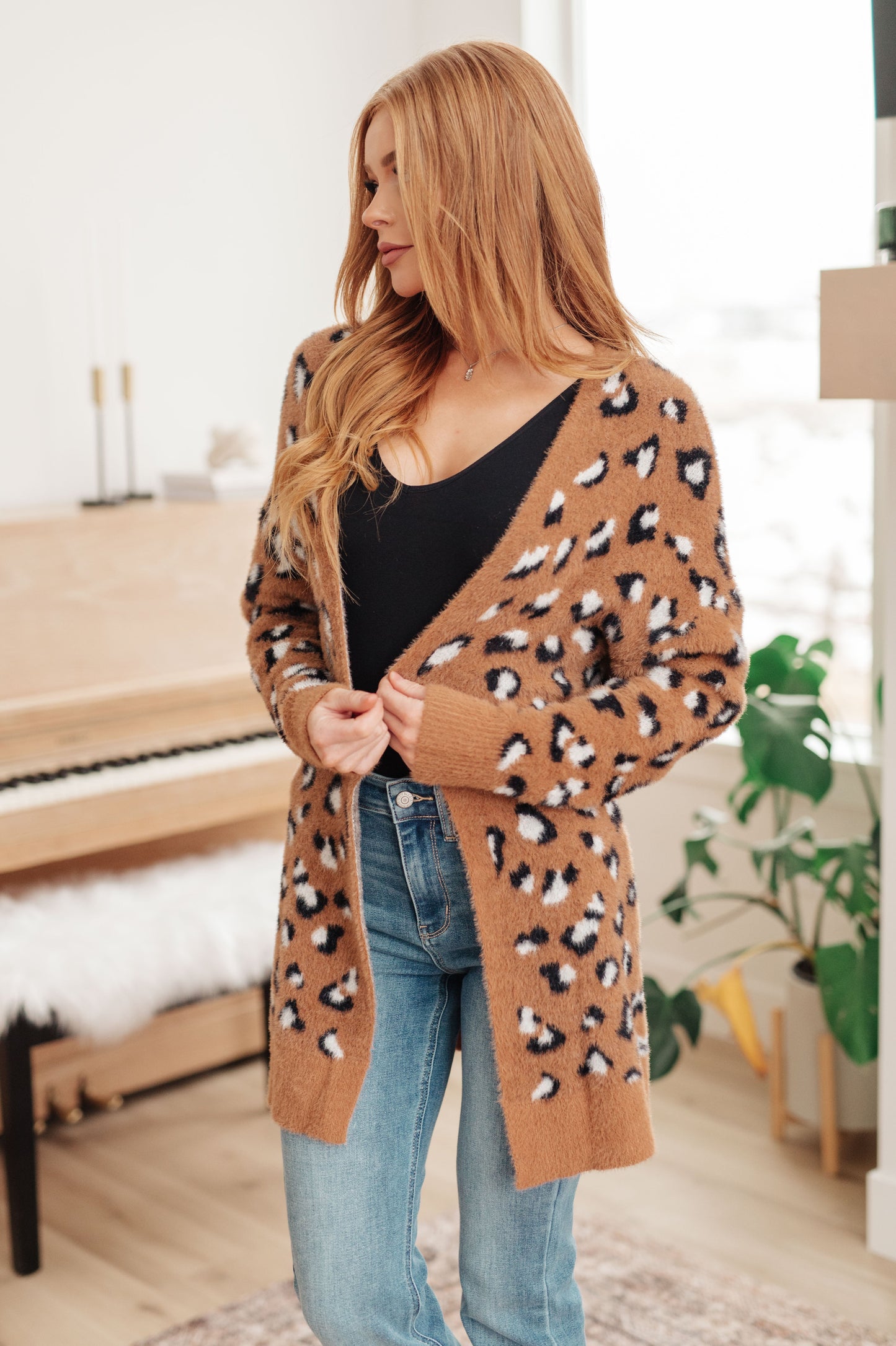 Animal Instinct Longline Cardigan