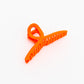 Claw Clip Set of 4 in Orange