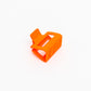 Claw Clip Set of 4 in Orange