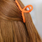 Claw Clip Set of 4 in Orange