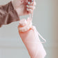 Collapsing Silicone Water Bottle in Diamond Pink