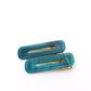 Double Trouble 2 Pack Hair Clip in Sea Blue