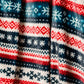 Holiday Fleece Blanket in Sweater Knit