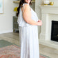 No More Gray Skies Maxi Dress