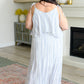 No More Gray Skies Maxi Dress