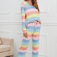 Striped Pajama/Lounge Set