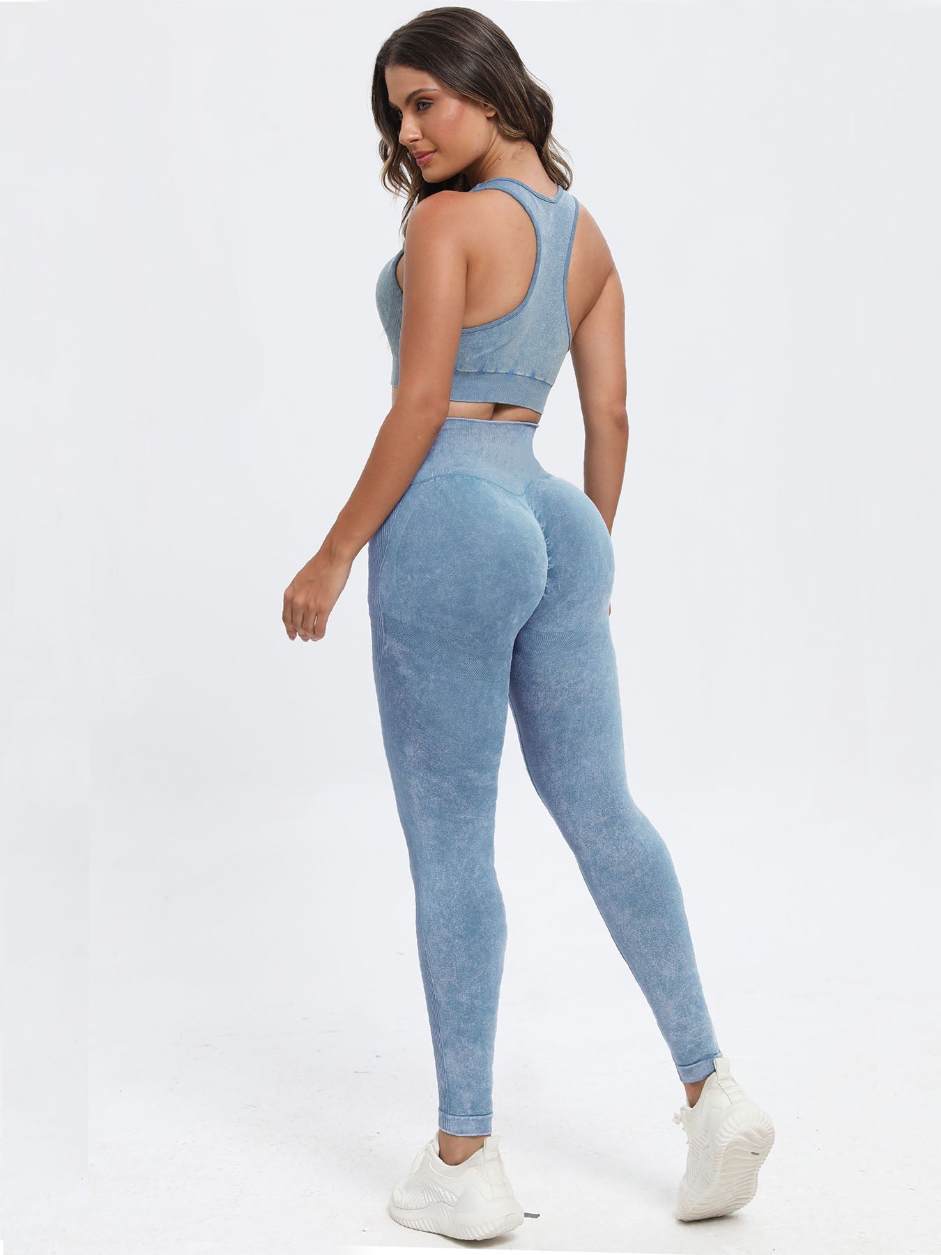 Scoop Neck Wide Strap Top & Pants Active Set