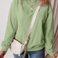 Round Neck Long Sleeve Sweatshirt