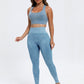 Scoop Neck Wide Strap Top & Pants Active Set