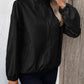 Pocketed Zip Up Long Sleeve Jacket