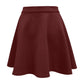 Buttoned Corduroy Mini Skirt