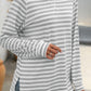 Striped Round Neck Long Sleeve T-Shirt