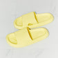 MMShoes Arms Around Me Open Toe Slide in Yellow