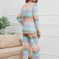 Striped Pajama/Lounge Set