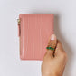 David Jones Texture PU Leather Mini Wallet