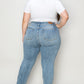 Judy Blue Full Size Cuffed Hem Slim Jeans