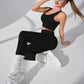 Scoop Neck Wide Strap Top & Pants Active Set