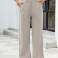 Pocketed High Waist Pants