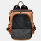 PU Leather Backpack Bag