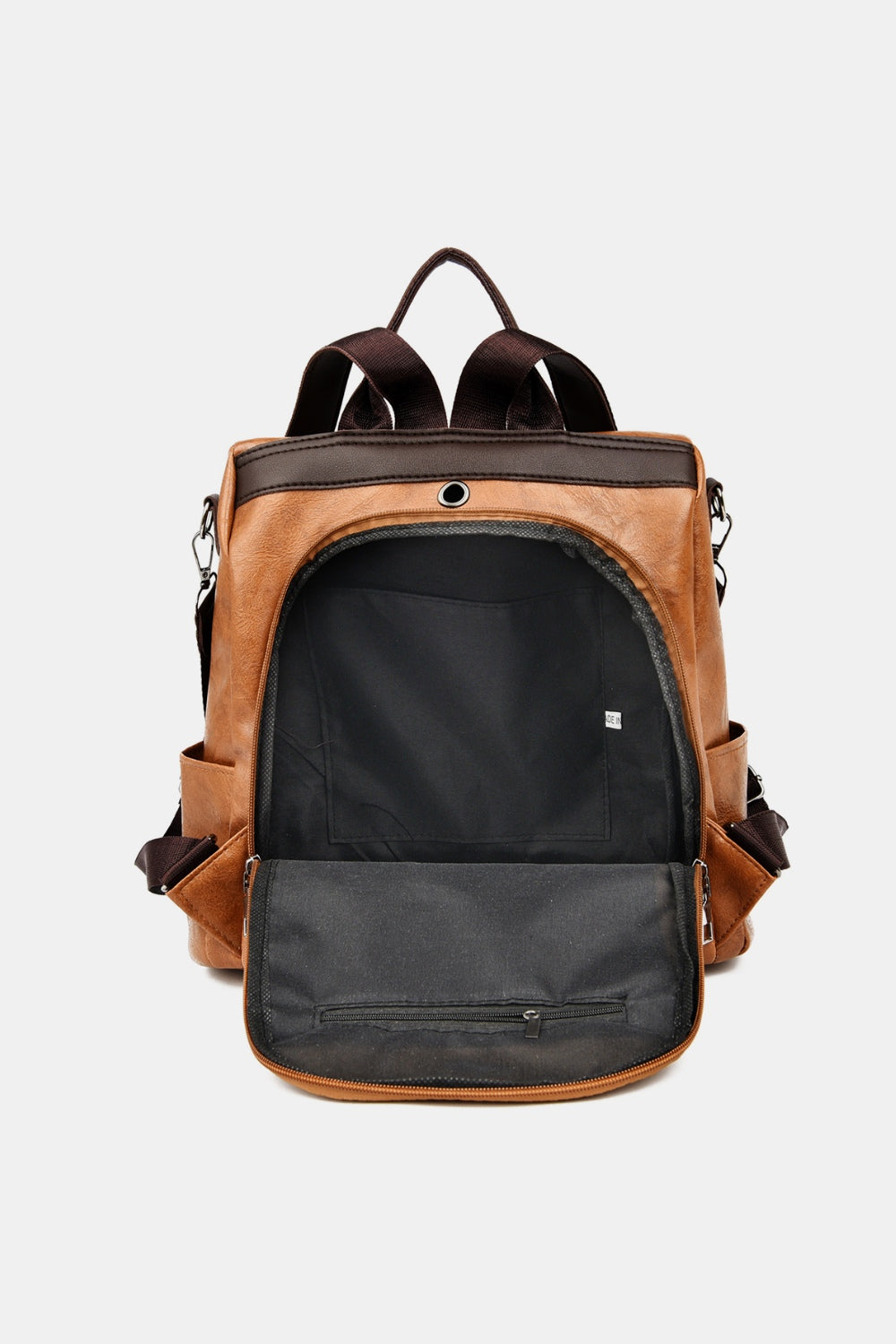 PU Leather Backpack Bag