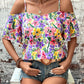 Floral Half Sleeve Blouse