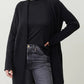 Open Front Long Sleeve Cardigan with Pockets