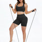 Scoop Neck Wide Strap Top & Shorts Active Set