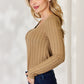 Basic Bae Full Size Ribbed Long Sleeve T-Shirt