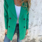 Full Size Collared Neck Long Sleeve Blazer