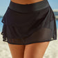 Full Size Layered Swim Skirt