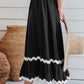 Contrast Trim Skirt