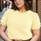 Plus Size Striped Round Neck T-Shirt