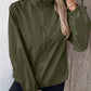 Pocketed Zip Up Long Sleeve Jacket