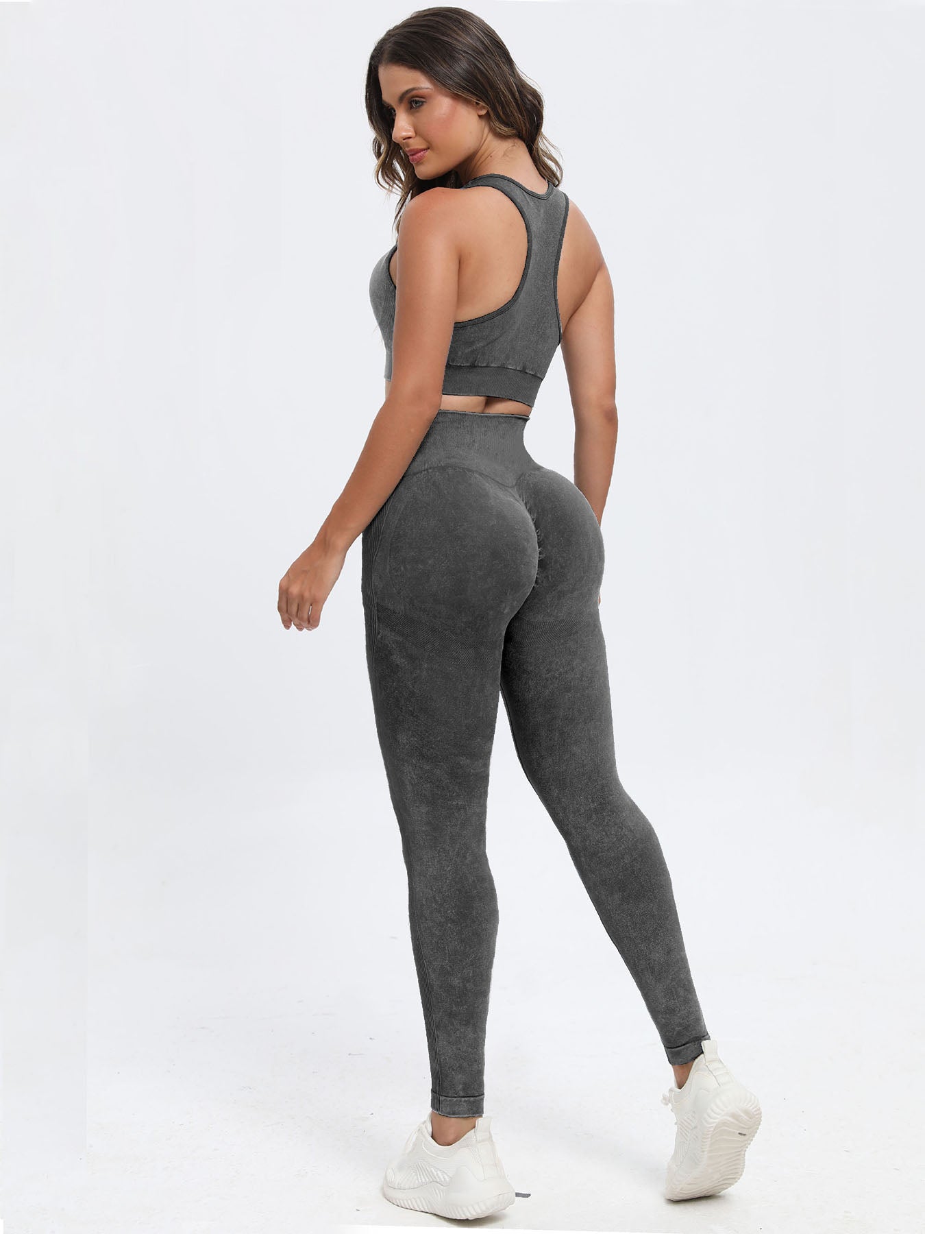 Scoop Neck Wide Strap Top & Pants Active Set