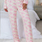 Floral Pink + White Pajama Set