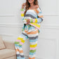 Striped Pajama/Lounge Set