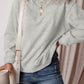 Round Neck Long Sleeve Sweatshirt