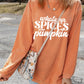 Whatever Spices Your Pumpkin Oversize Sweatshirt